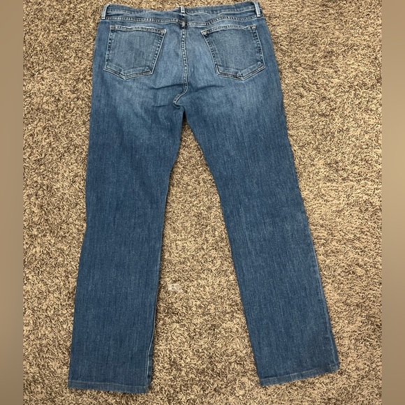 Frame Women’s L’Homme Slim 38 Jeans Denim Mom Apparel Casual Light Wash - Picture 5 of 9